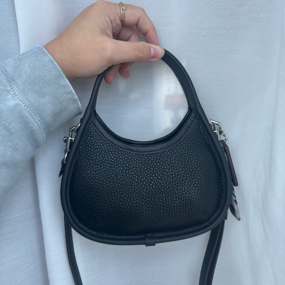 Coach Handbags - Black Coach Mini Ergo